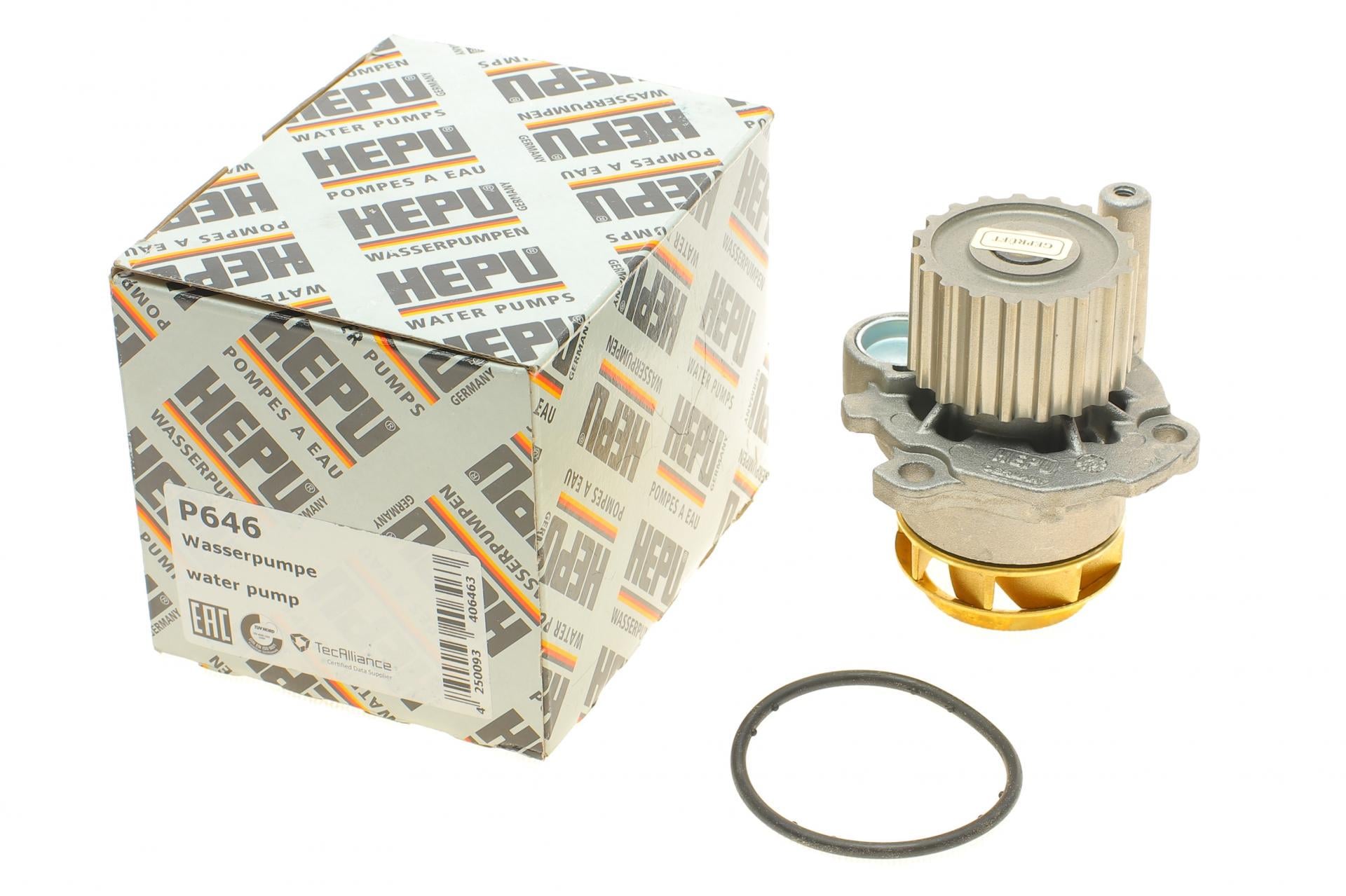Насос воды Hepu VW Polo/Skoda Fabia 1.9SDI 00-09 P646 (25588587)