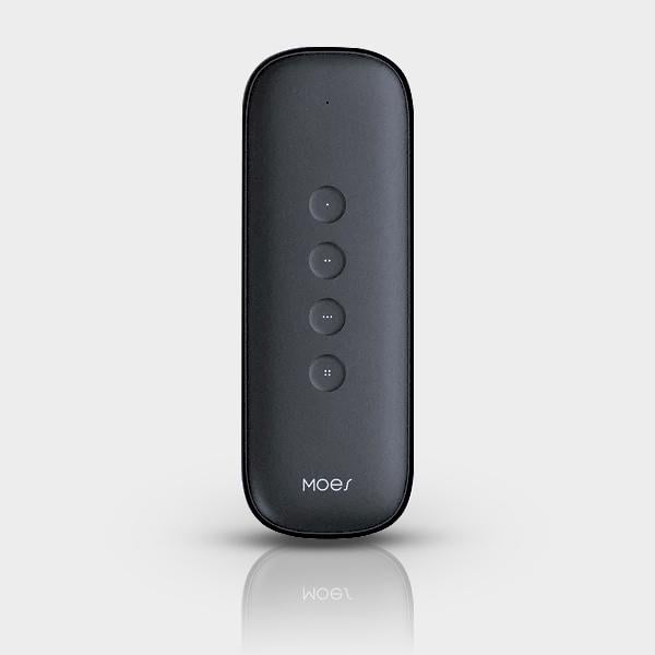 пульт управления Moes ZigBee 4 кнопки Черный (WH00823)