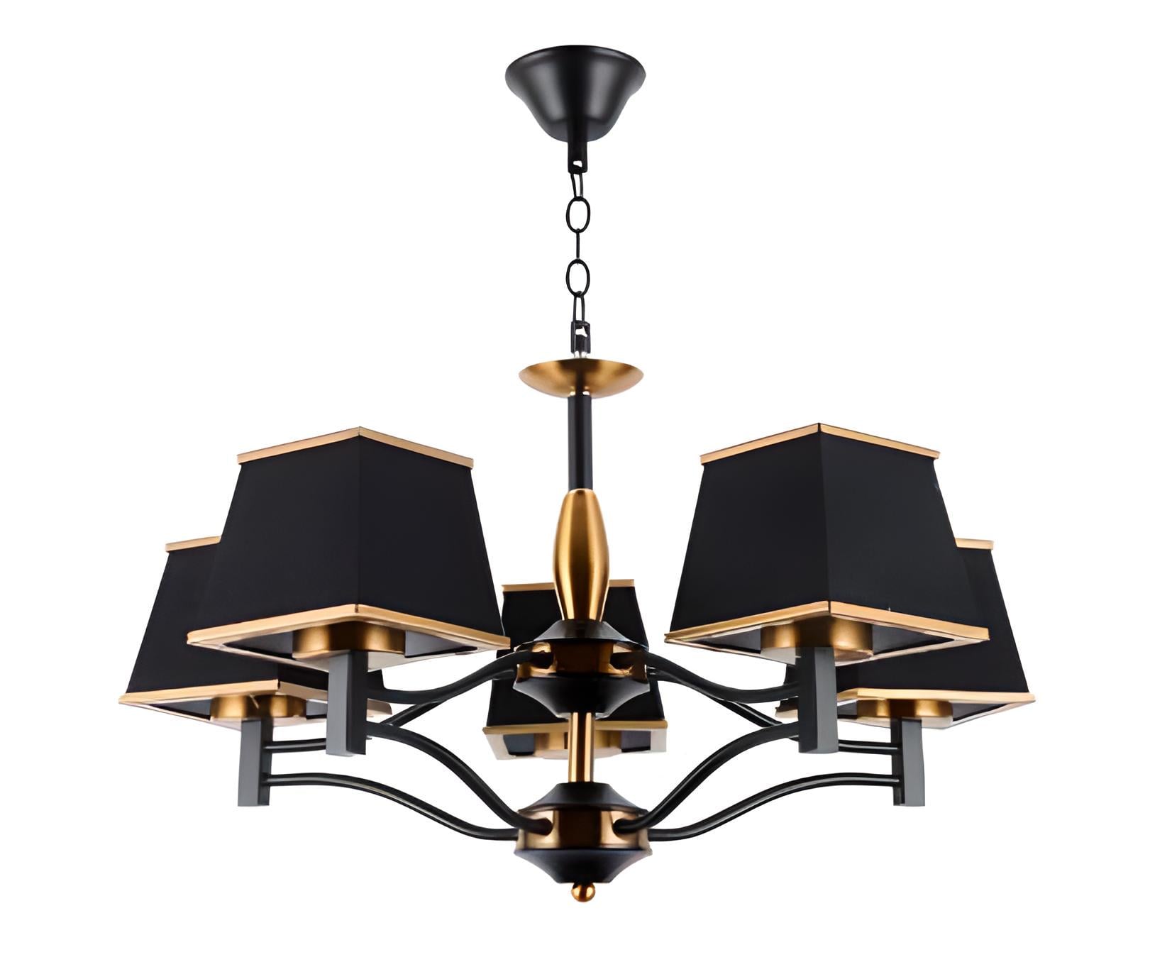 Люстра класическая Sirius D 7404-5 на 5 плафонов