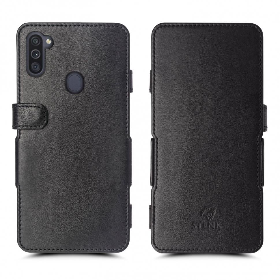 Чехол книжка Stenk Prime для Samsung Galaxy M11 Черный (65265)