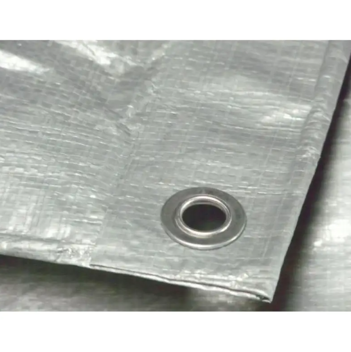 Тент поліпропіленовий водостійкий у/ф 100 г/кв.м 10х12 м Срібно-зелений - фото 4 Тент поліпропіленовий водостійкий у/ф 100 г/кв.м 10х12 м Срібно-зелений - фото 4
