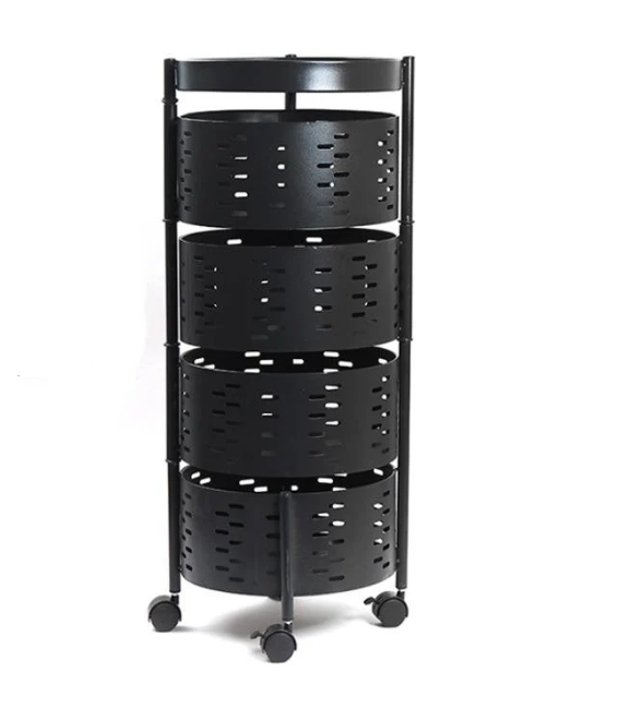 Этажерка на колесах R100102-BL Sphere 4 овраг 33x81 см Этажерка на колесах R100102-BL Sphere 4 овраг 33x81 см