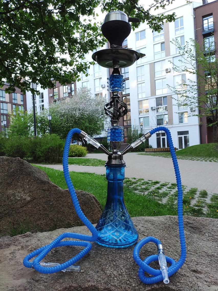 Кальян Hookah Farida Plus 60 см на 2 персоны Blue