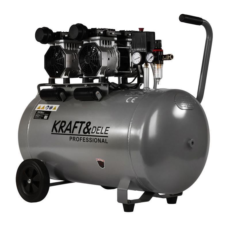 Компресор безмасляний Kraft&Dele KD1398 2581446900 100 л 3000 Вт 2х1500 Вт