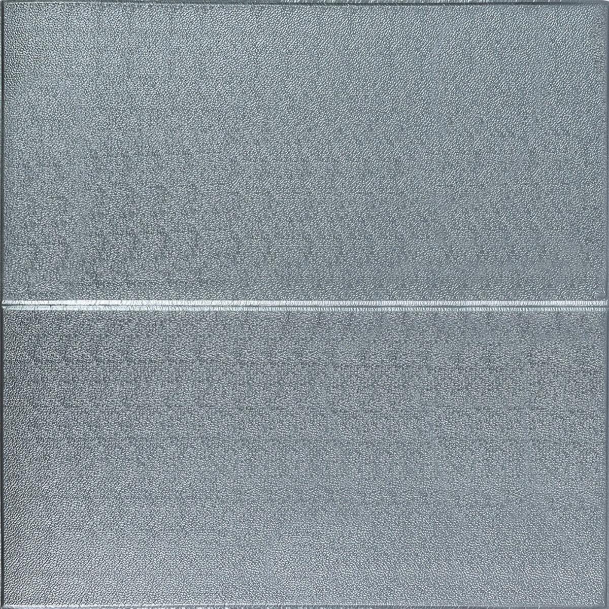 3D-панель квадрат 680х700х4 мм Серебряный (SW-00003257)