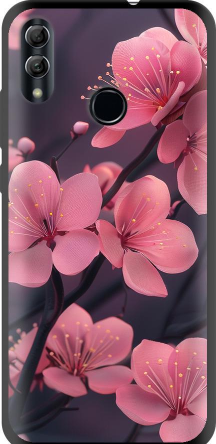 Чохол на Huawei Honor 10 Lite Пурпурова сакура (6075b-1618-42517)