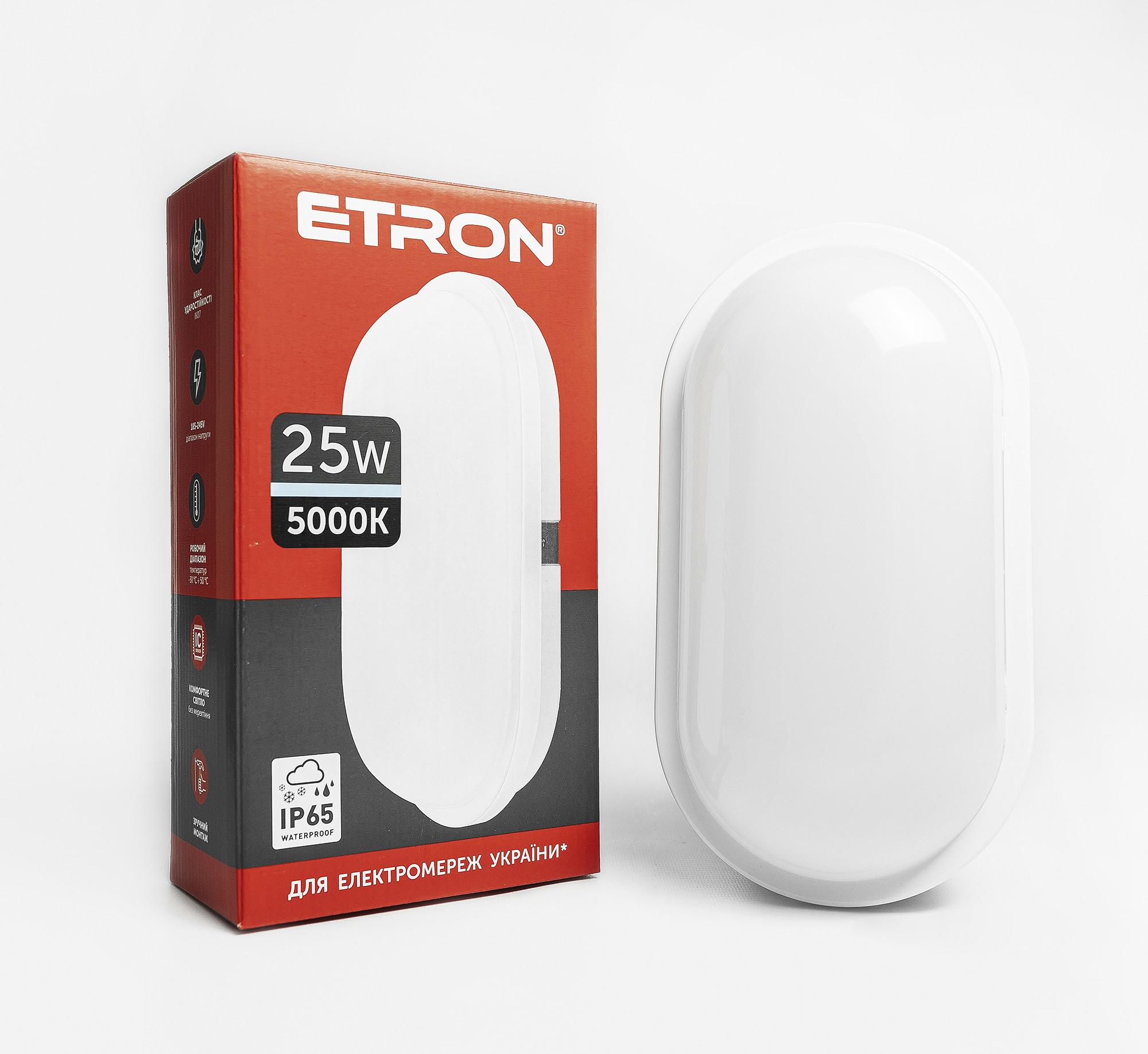 Светильник светодиодный Etron Communal 1-EСP-509-E 25W 5000 К Ellipse