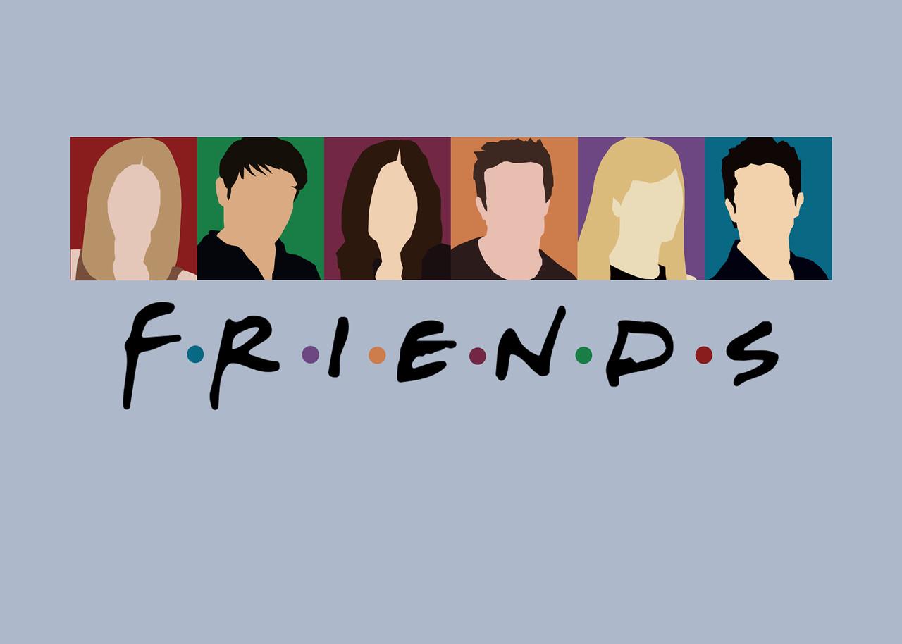 Картина постер Gee! Friends Друзья 60х40 см FN 09.051