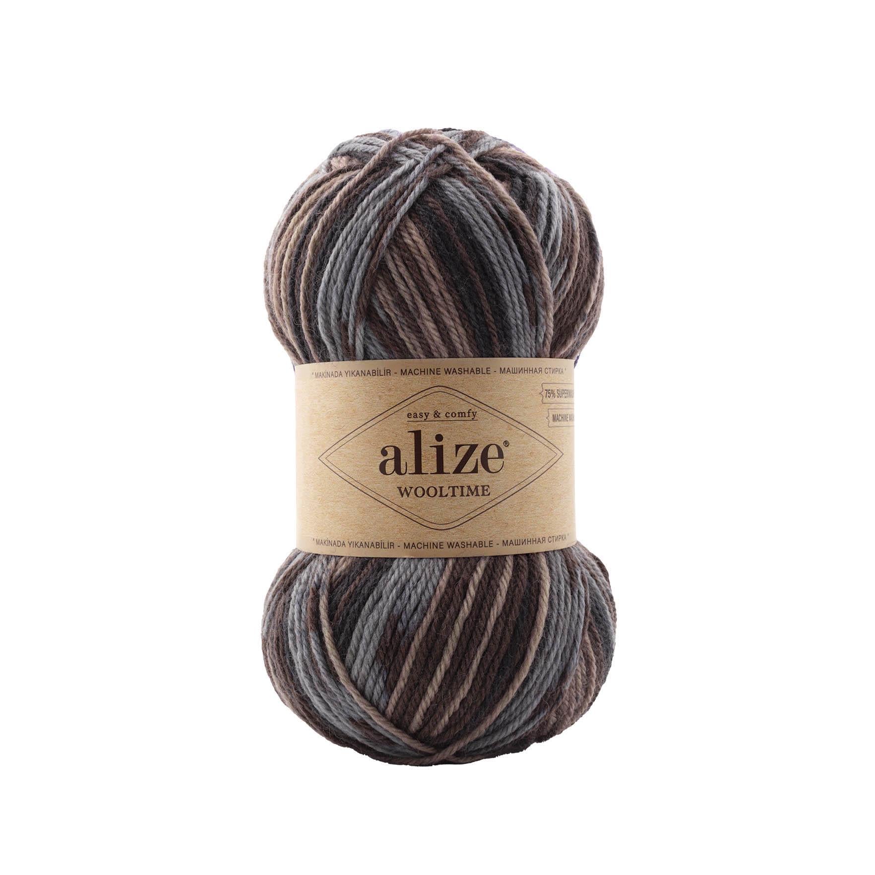 Пряжа Alize Wooltime 11015