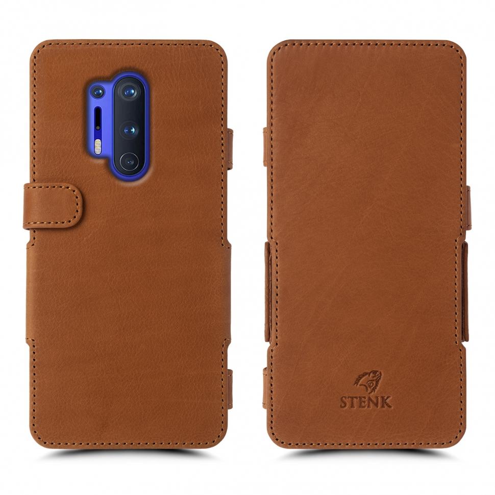 Чехол книжка Stenk Prime для OnePlus 8 Pro Camel (68784)
