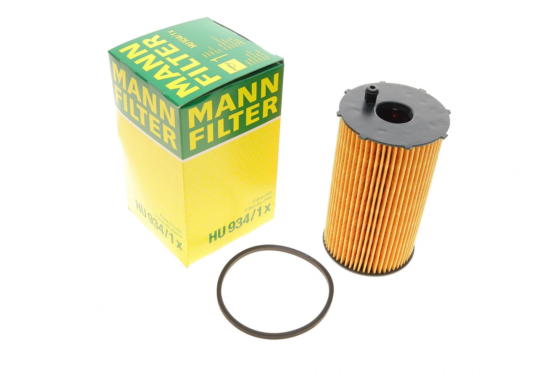 Фильтр масляный Mann-Filter для Citroen C5/Peugeot 407 2,7HDI 05- (HU 934/1 X)
