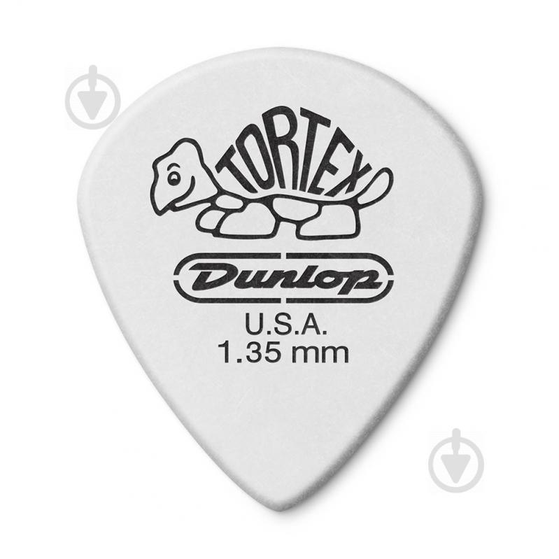 Медиаторы Dunlop 478P1.35 Tortex White Jazz III Player's Pack 1.35 mm (12 шт.) - фото 2