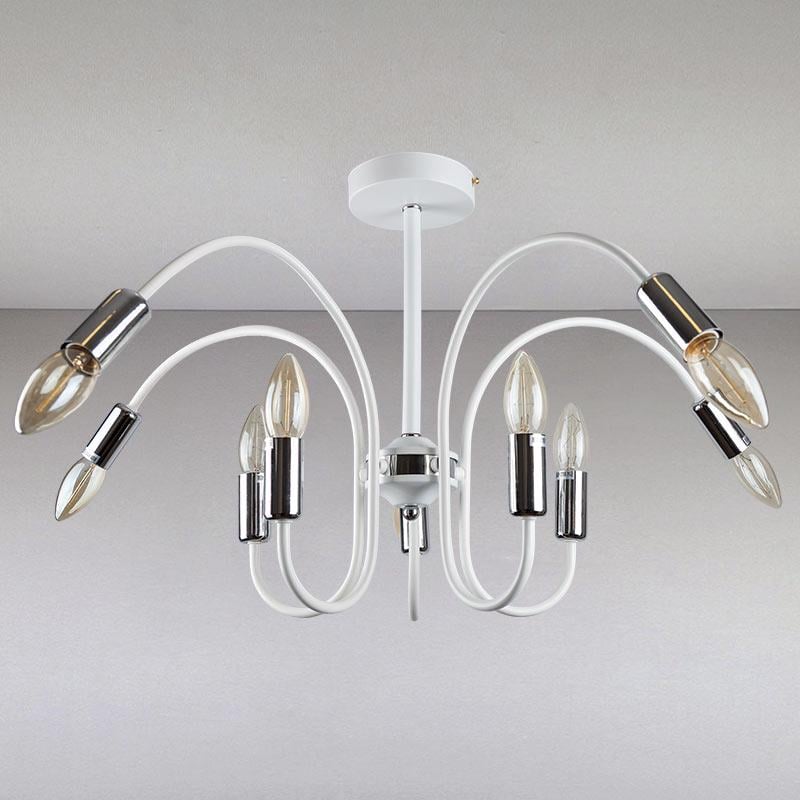 Люстра потолочная Light House LS-13428-10 CR Белый