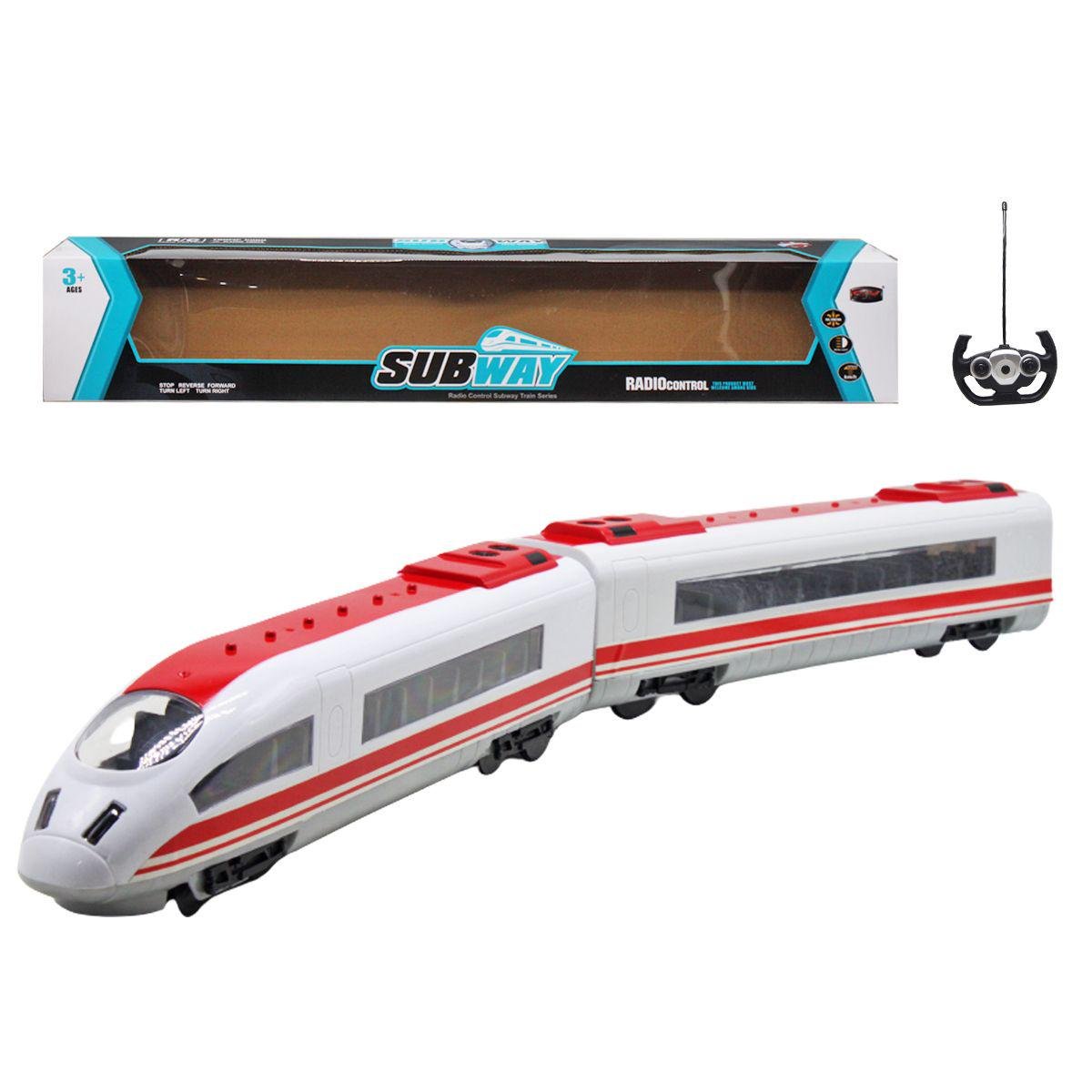 Поезд на радиоуправлении Subway sy Красный (1-6-225765) - фото 2 Поезд на радиоуправлении Subway sy Красный (1-6-225765) - фото 2