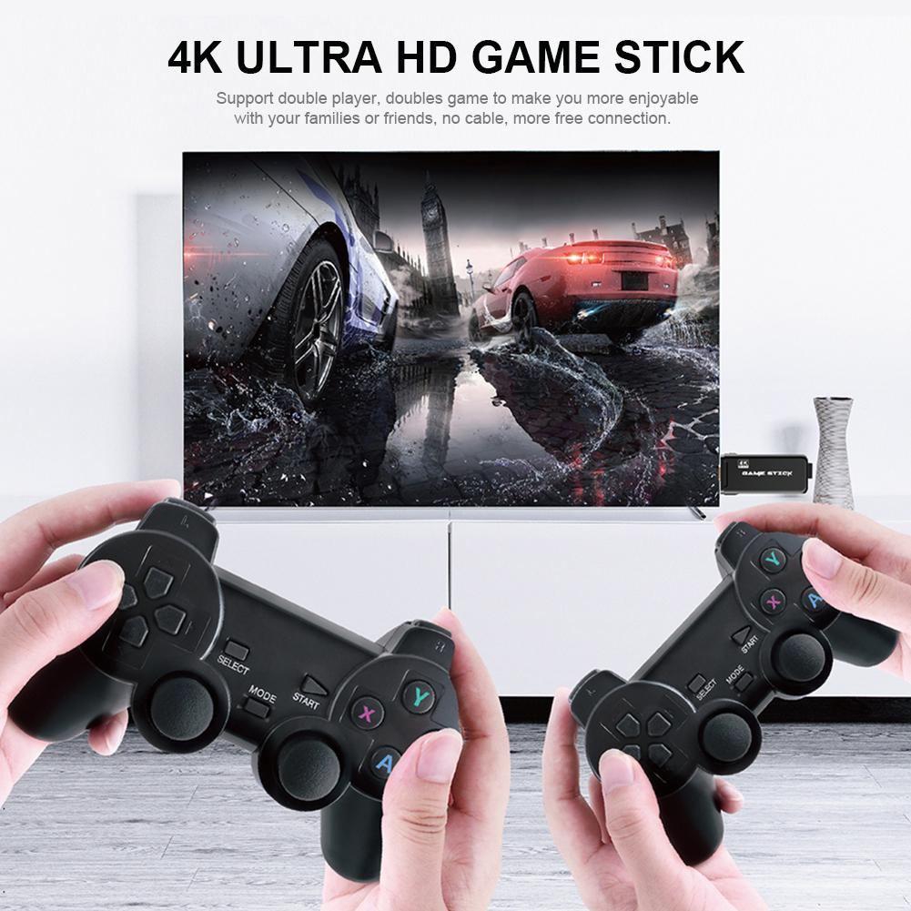 Телевізійна ігрова приставка Game Stick 4k HDMI вбудовані ігри з геймпадами - фото 10