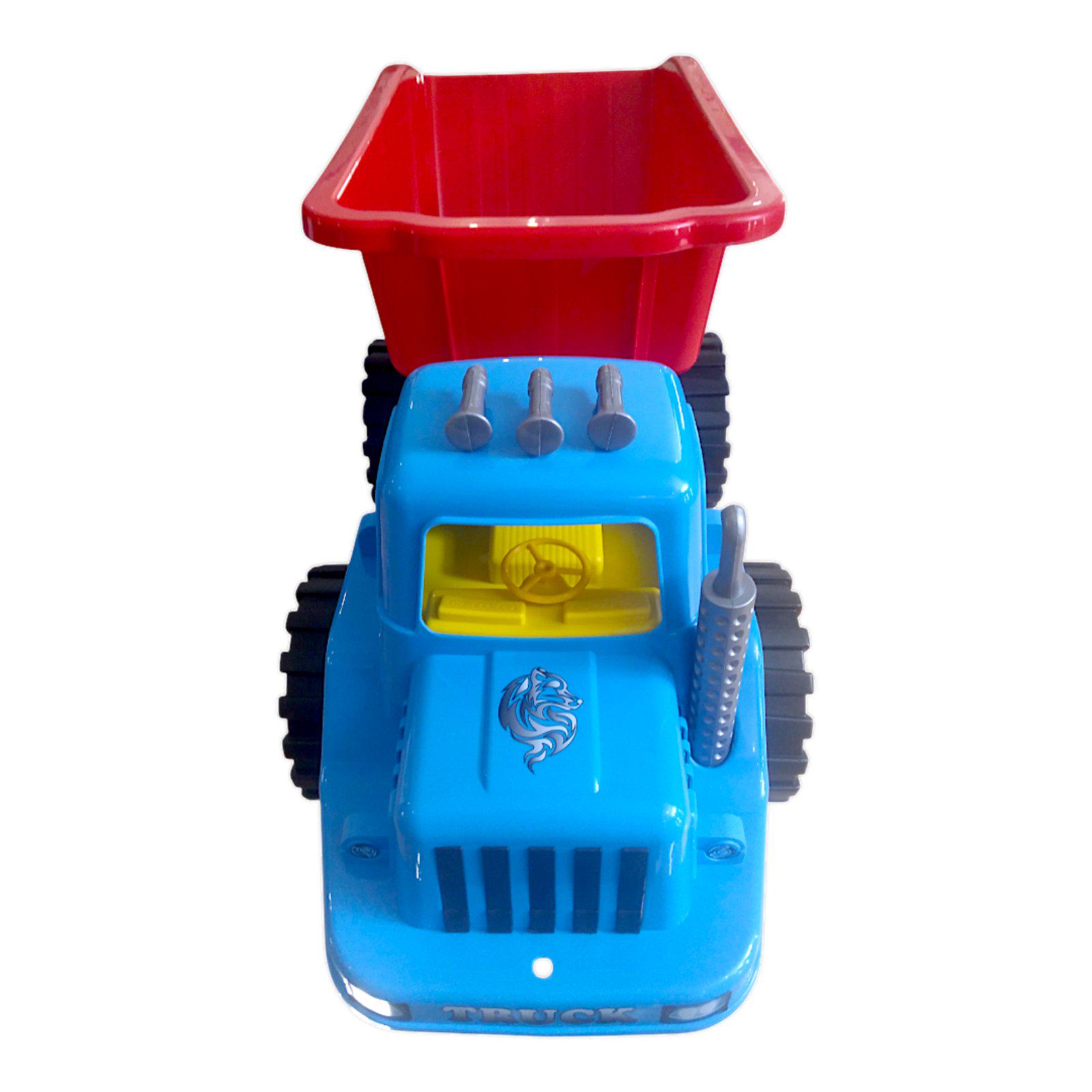 Самоскид дитячий XXL Червоний (17102) - фото 2 Самоскид дитячий XXL Червоний (17102) - фото 2