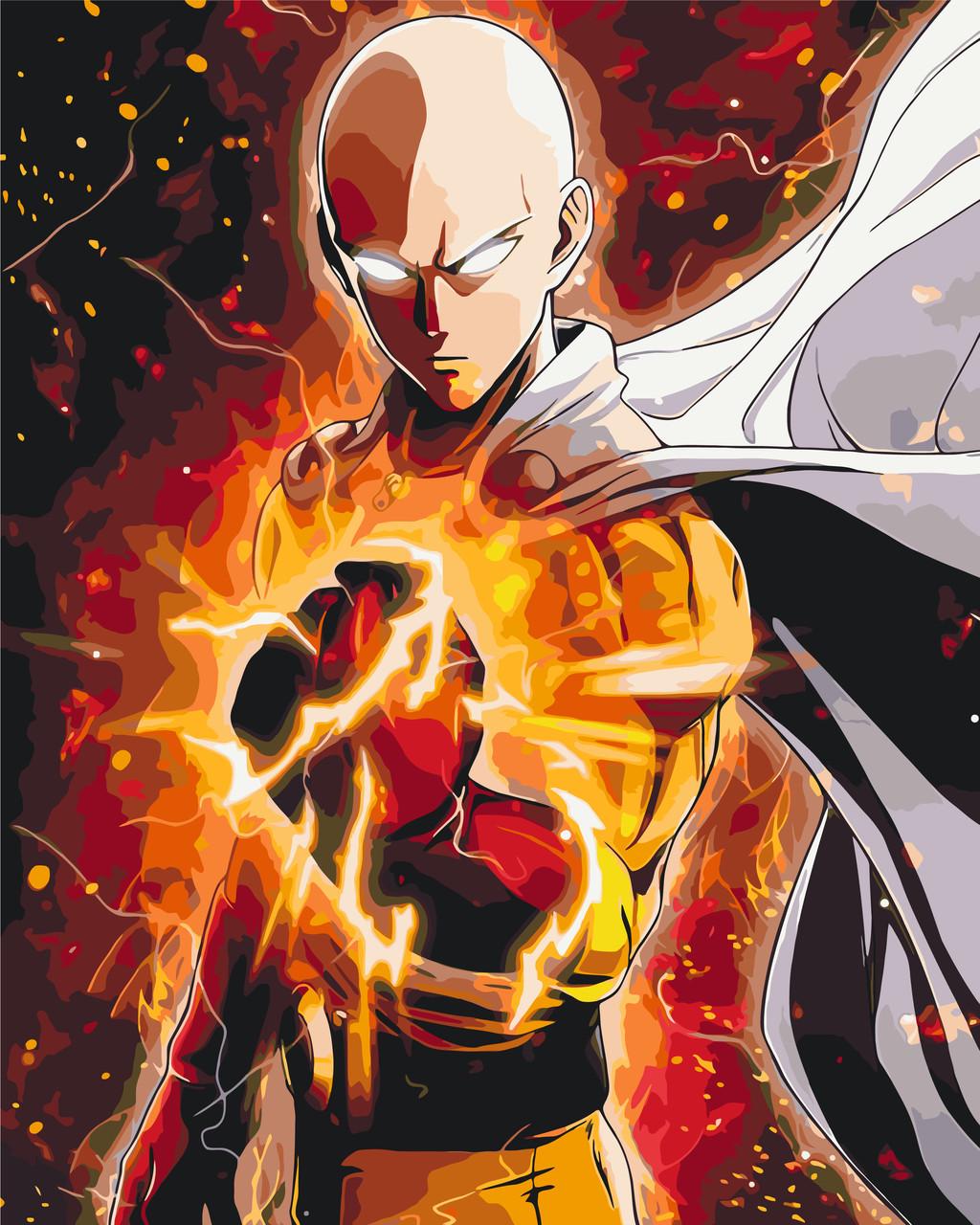 Картина за номерами ORIGAMI Аніме Ванпанчмен 40х50 см (LW31100)