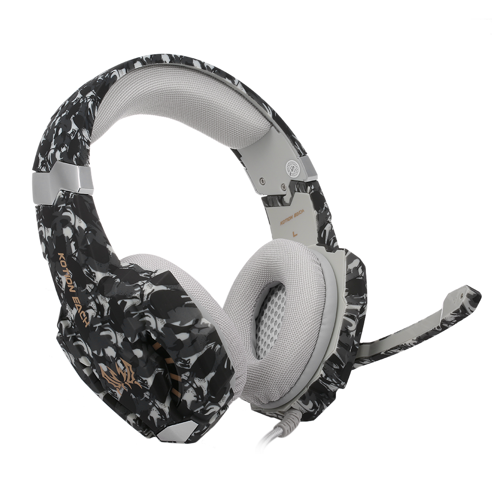 Наушники игровые Kotion Each G9600 с микрофоном Черный (890) - фото 3