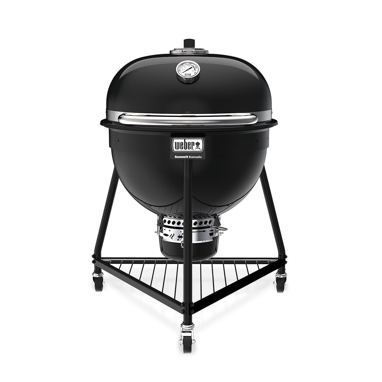 Гриль вугільний Weber Summit Е6 61 см Чорний