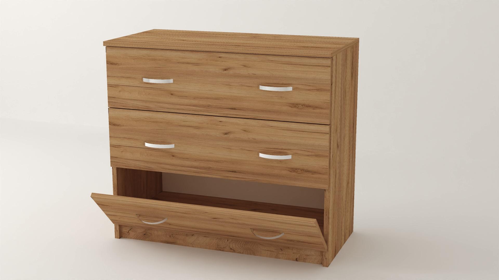 Комод Алекса ВК-24 85х50х73 см Дуб крафт золотий (61318)