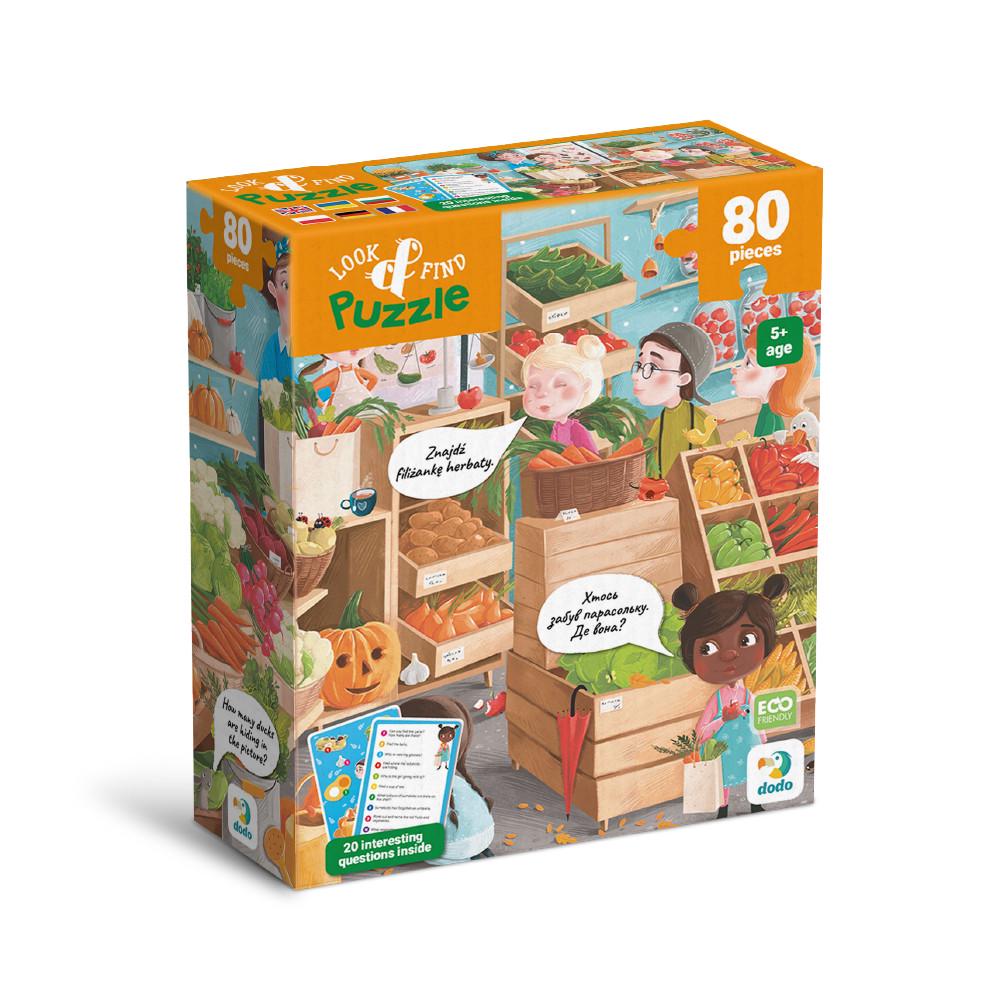 Пазл DoDo Шукай та знаходь Дарунки осені 80 шт. (300666)