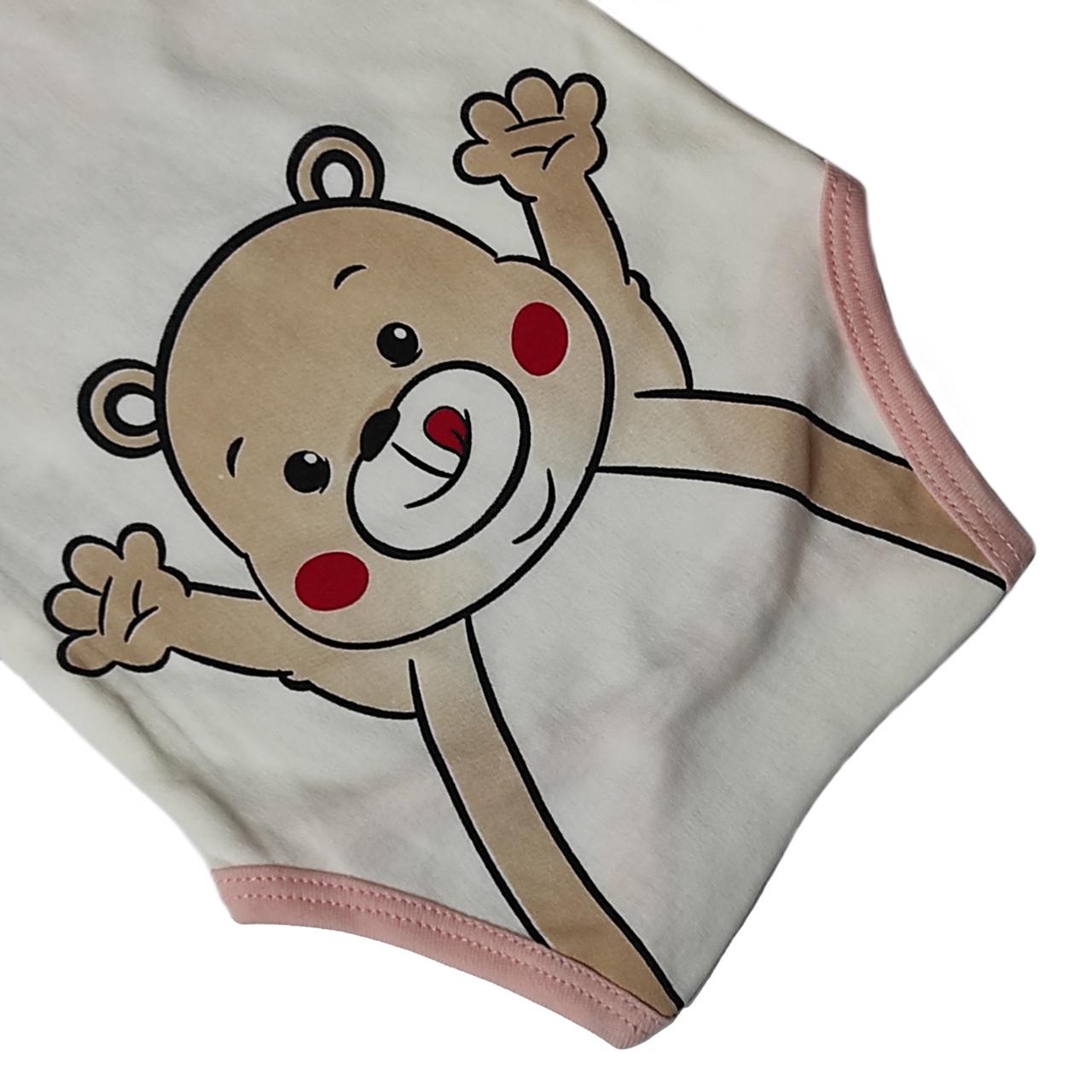 Бодик Пчелки 86 см Молочный (19872-86) - фото 3 Бодик Пчелки 86 см Молочный (19872-86) - фото 3