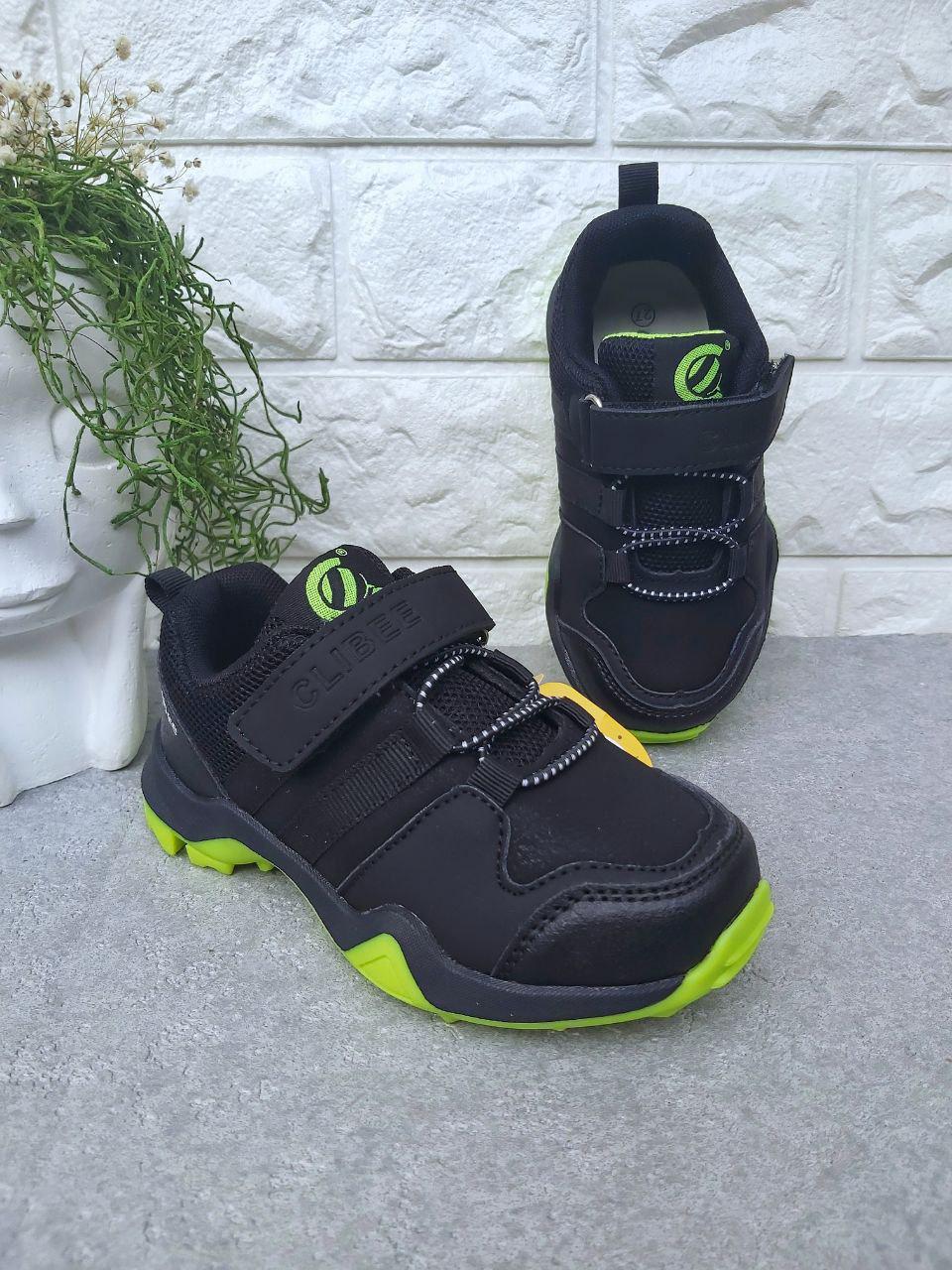 Кросівки для хлопчика Clibee 1247 р. 34 21,5 см Чорний (1247-1)