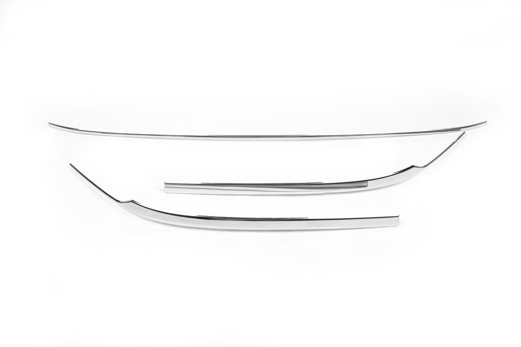 Накладка на торец заднего бампера SD/SW Omsa Line для Volkswagen Passat B8 2015-2023 гг. нержавеющая сталь Хром