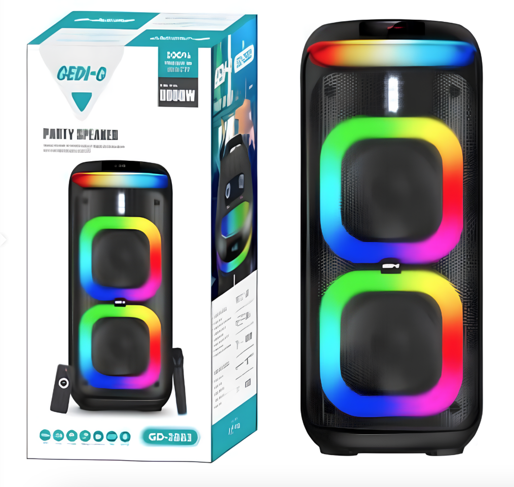 Портативная колонка Bluetooth GD-2883 акустическая