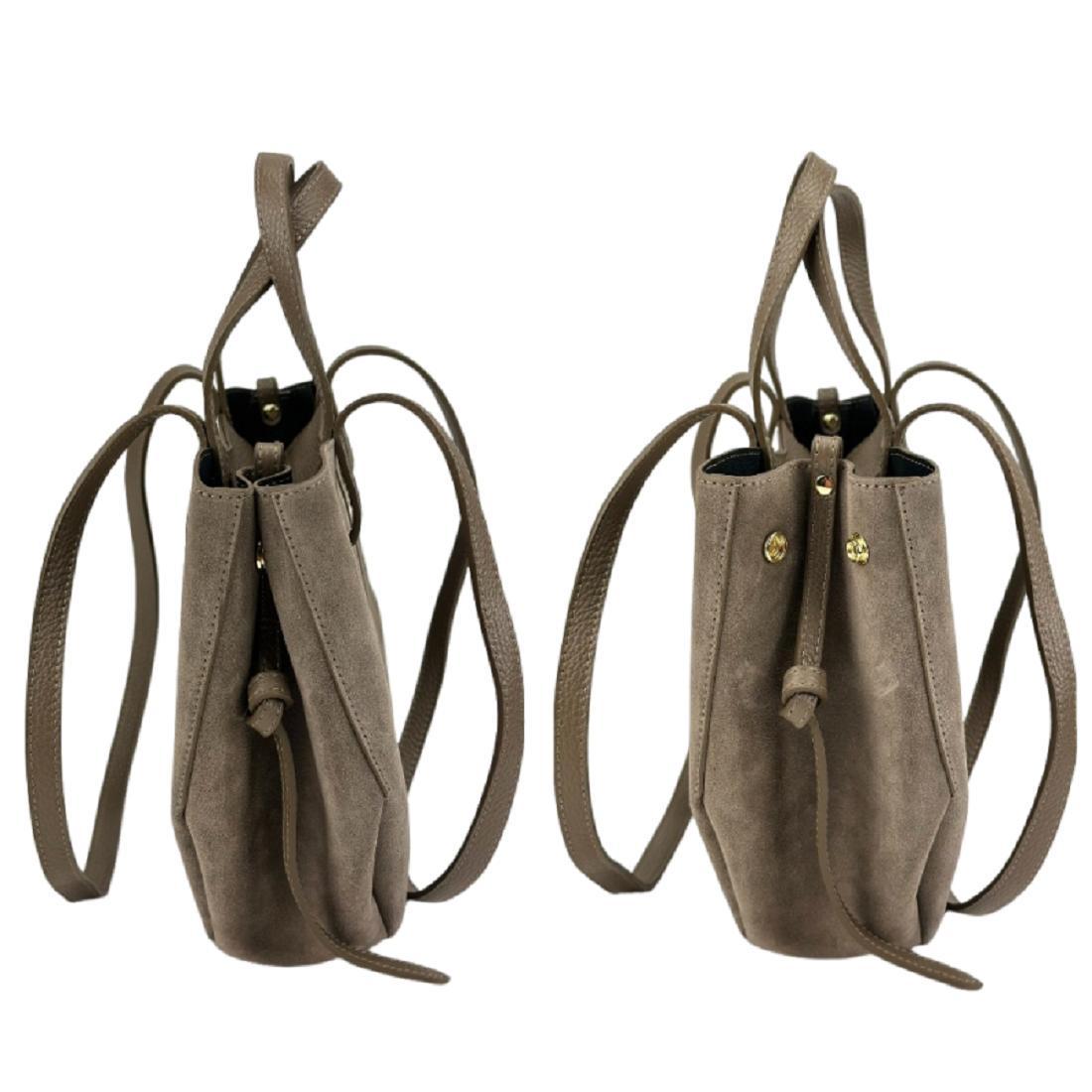 Сумка женская замшевая Firenze Italy F-IT-7888T Тауп (2656558550) - фото 6