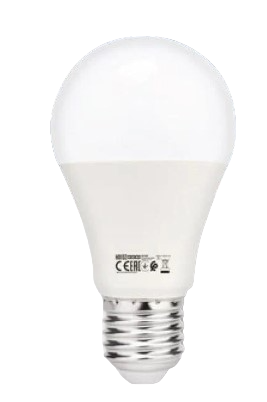 Лампа светодиодная HOROZ ELECTRIC FORCE 10 10W 6400К A60 E27 001-067-0010-010 с датчиком движения - фото 1