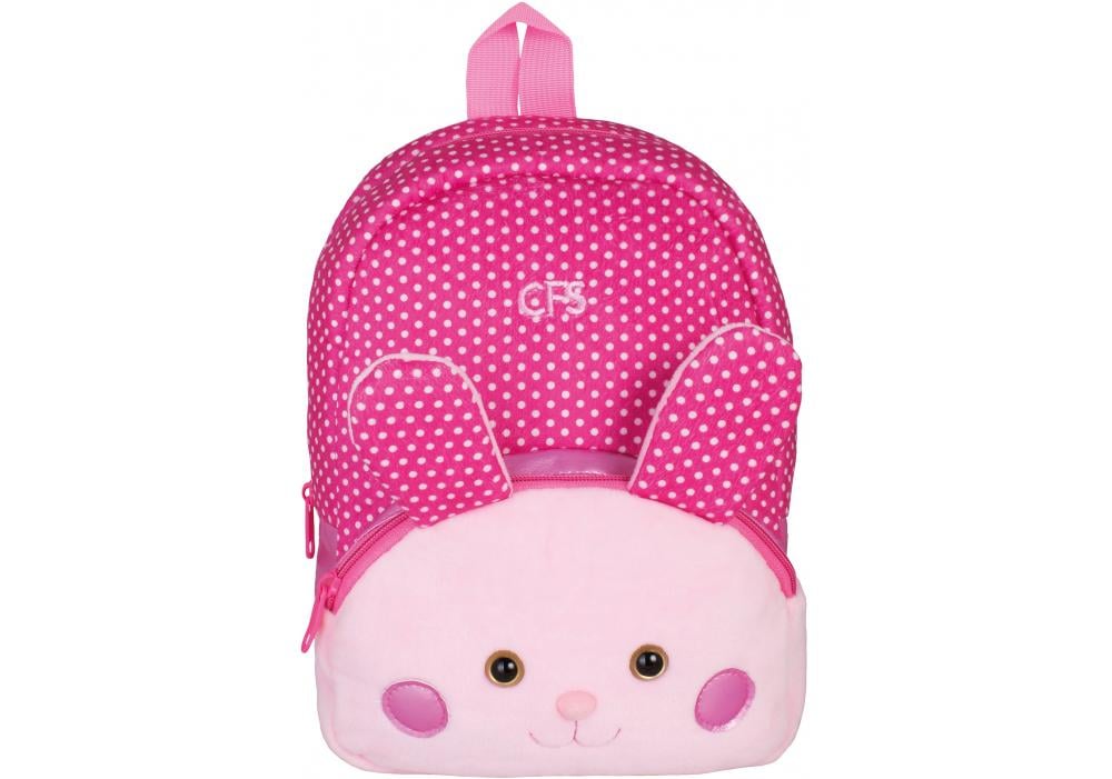 Рюкзак дошкільний Cool For School Rabbit 28х20х8 см 1-5 л Рожевий (CF86073)