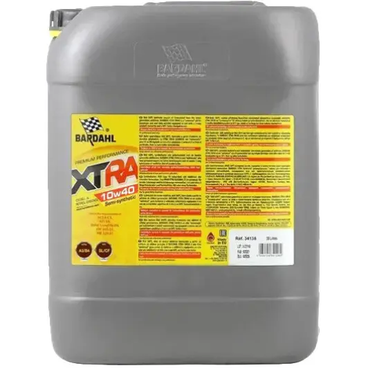 Моторное масло Bardahl XTRA 10W-40 20 л (34138)