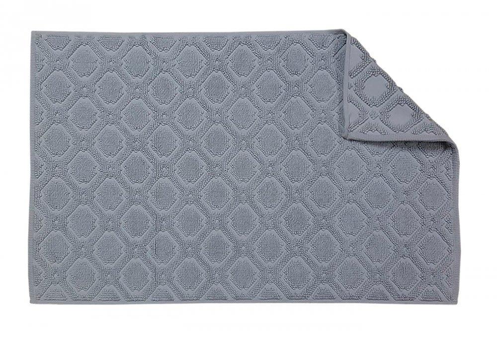 Килимок Gursan Grid Cotton 50х80 см Grey (14319119) - фото 1