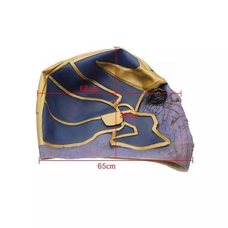 Латексна маска SUNROZ Thanos Mask Таноса (SUN4637) - фото 2 Латексна маска SUNROZ Thanos Mask Таноса (SUN4637) - фото 2