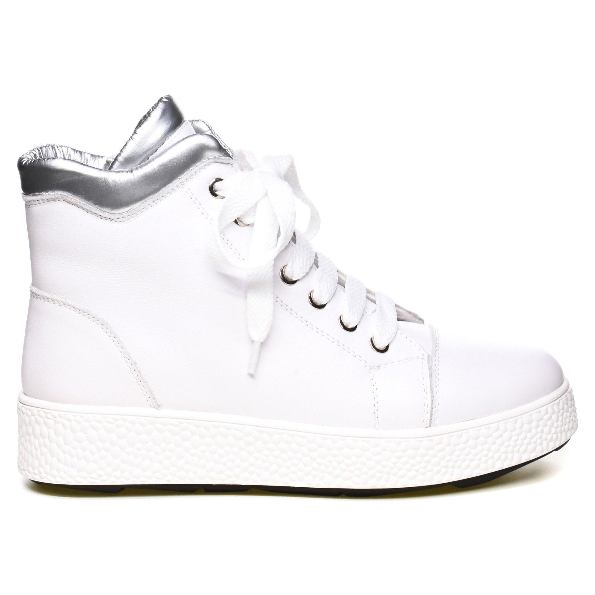 Ботинки зимние женские Palazzo Doro р. 36 Белый/Серебро (013426-36) - фото 7 Ботинки зимние женские Palazzo Doro р. 36 Белый/Серебро (013426-36) - фото 7