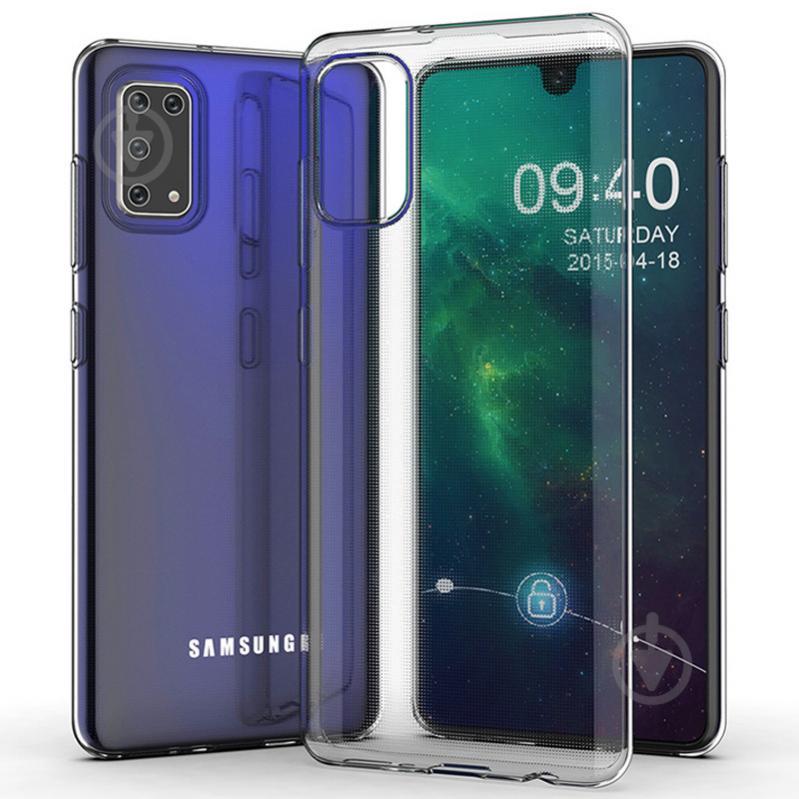 TPU чохол Epik для Samsung Galaxy A41 Transparent (895955)