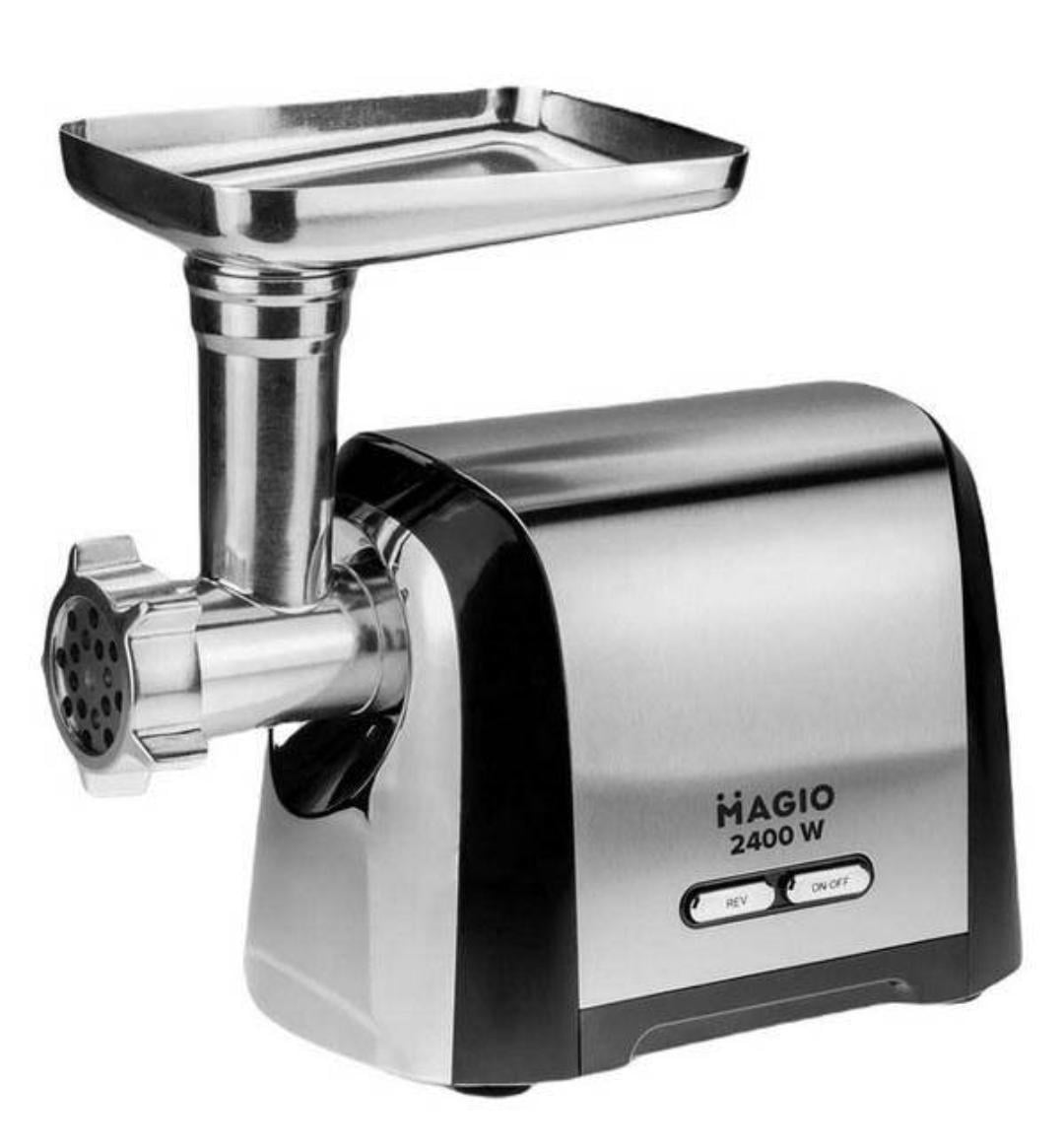 М'ясорубка електрична Magio MG-269 2400 Вт Сталевий