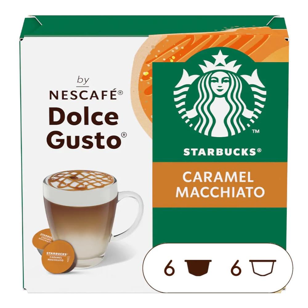 Кофе в капсулах STARBUCKS Nescafe Dolce Gusto Caramel Macchiato 12 шт.