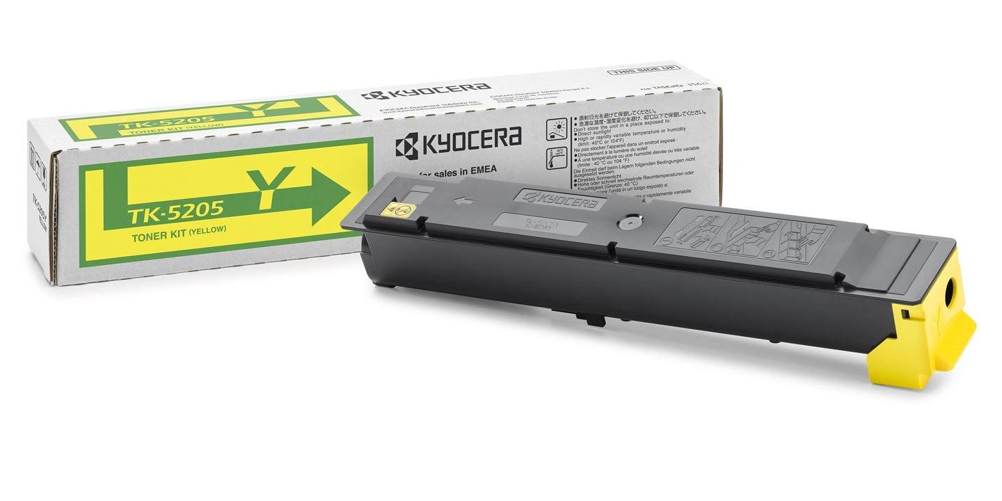 Картридж-тонер лазерний Kyocera TK-5205Y Yellow (1T02R5ANL0) - фото 3
