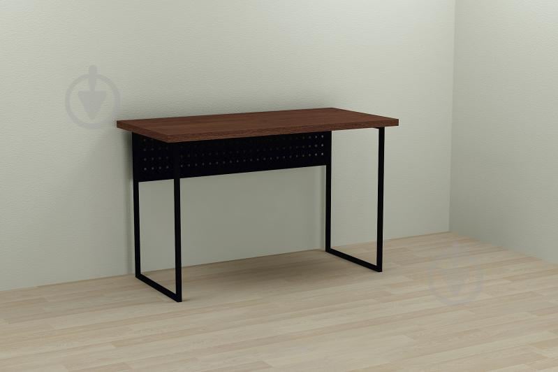 Компьютерный стол Ferrum-decor Майк 75x100x60 черный ДСП Венге 32мм