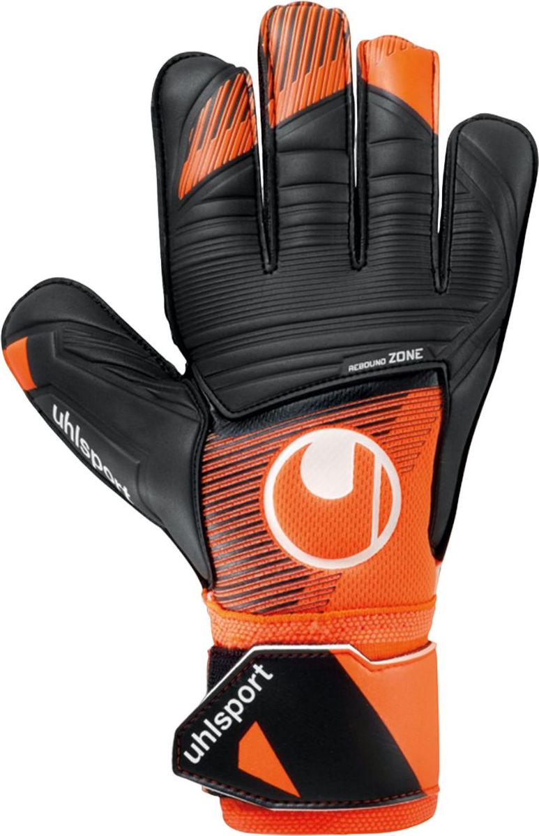 Рукавиці воротарські Uhlsport Soft Resist 1011318 01 р. 9 Чорно-помаранчевий