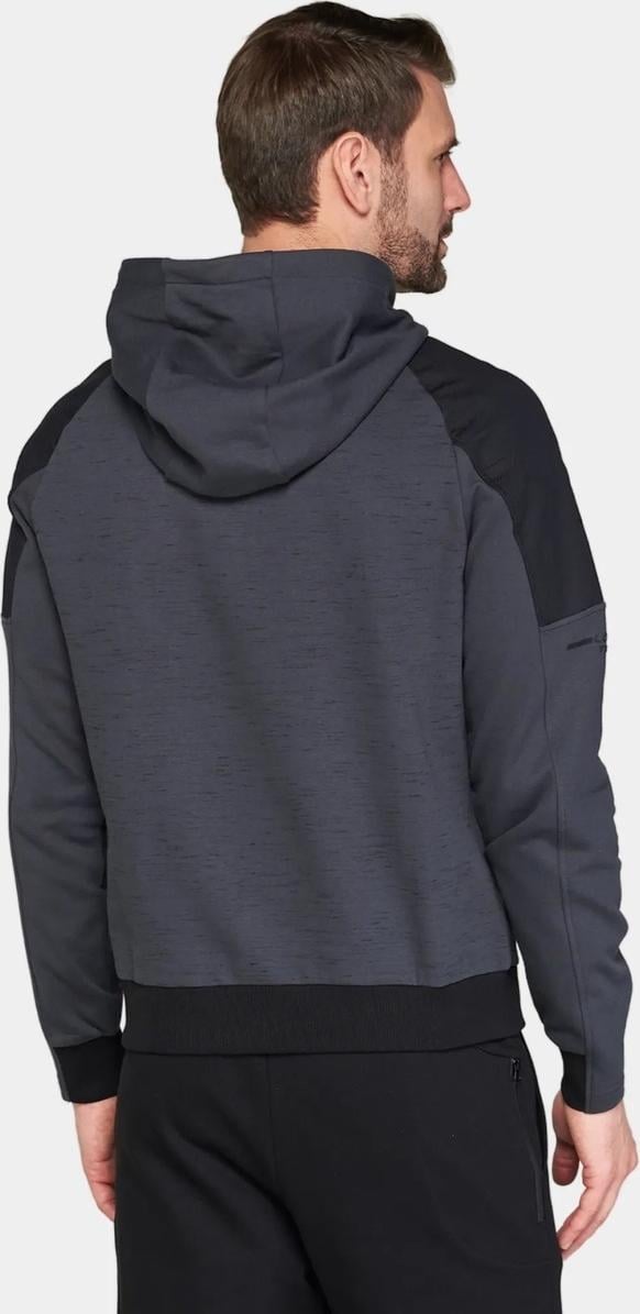 Худі Lotto TRAINING SWEAT HZ HD 220056/4C0 XL Темно-сірий/Чорний - фото 4