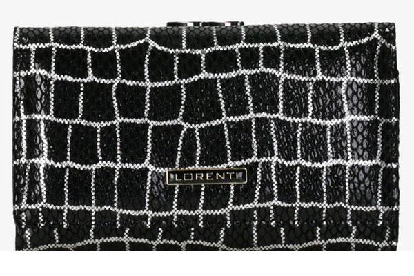 Кошелек женский кожаный LORENTI 55020-YBS-RFID-0048 Черный