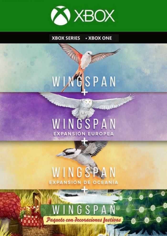 Ключ активації Wingspan та European Expansion та Oceania Expansion та Seasonal Decorative Pack для Xbox One/Series S/X (81288565)