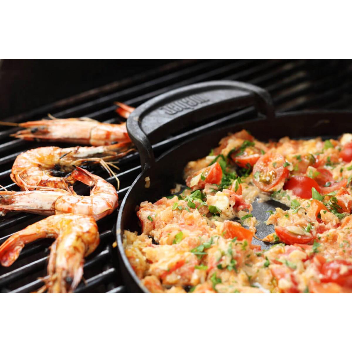 Решетка комбинированная WEBER Gourmet BBQ System для угольного гриля Ø 57 см (8835) - фото 6 Решетка комбинированная WEBER Gourmet BBQ System для угольного гриля Ø 57 см (8835) - фото 6