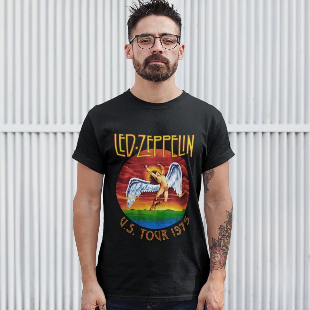 Футболка унисекс Led Zeppelin US Tour 1997 XL Черный (0000015859)
