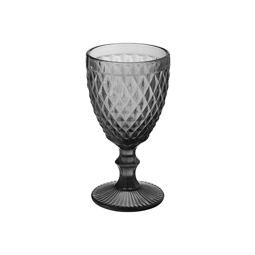 Набір бокалів для вина SNT Аргайл 240 мл 6 шт. Графітовий (9444-4) - фото 1