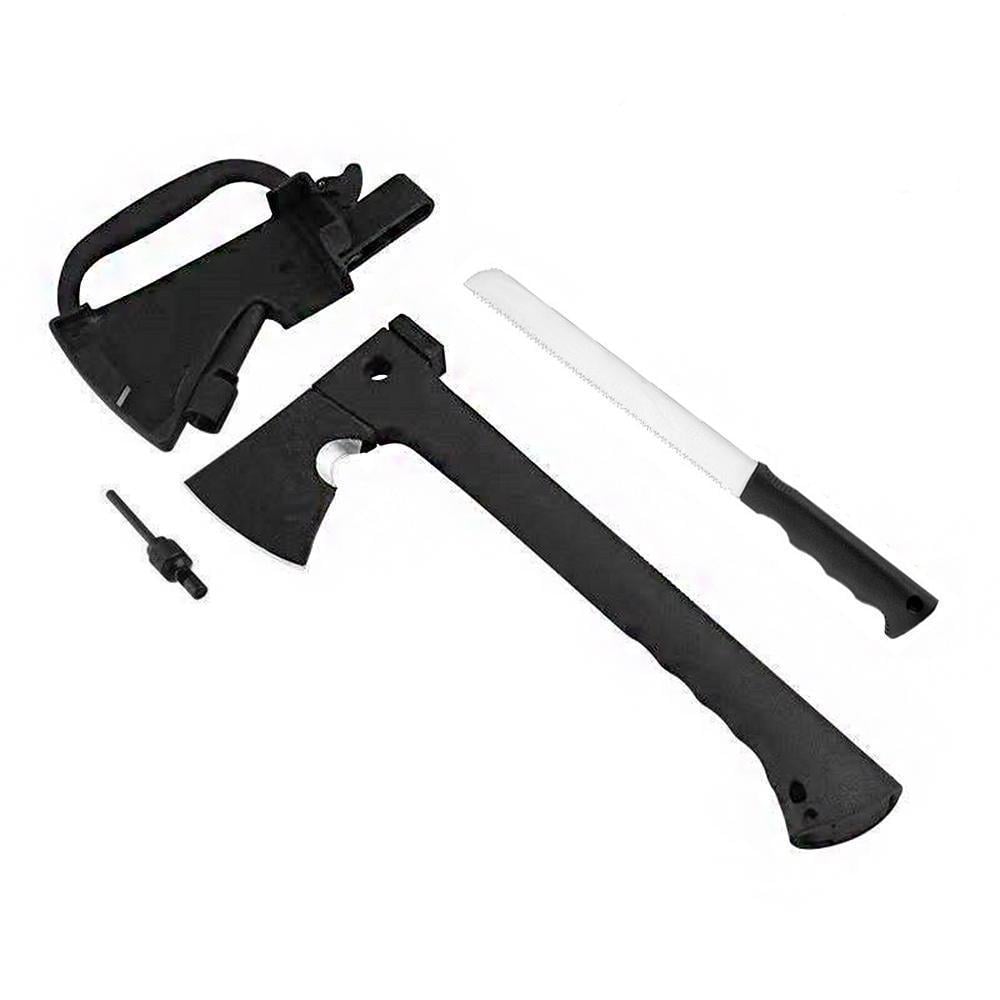 Мультитул для выживания Odin AXE 8в1 военный/туристический Черный (11375750)