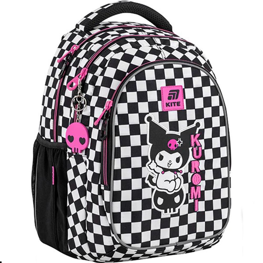 Школьный рюкзак KITE Education teens Kuromi 20,5 л (HK25-8001M) - фото 3 Школьный рюкзак KITE Education teens Kuromi 20,5 л (HK25-8001M) - фото 3